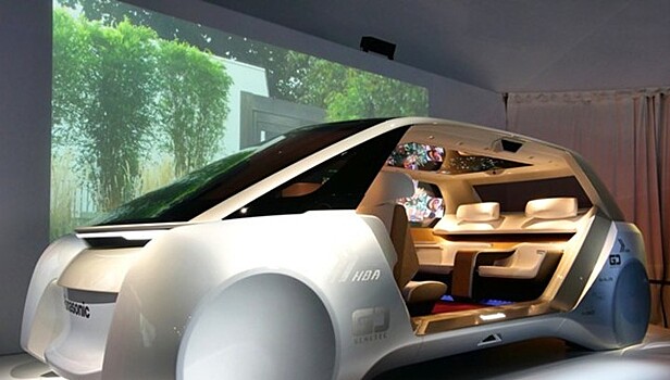 Panasonic представила концепт авто будущего
