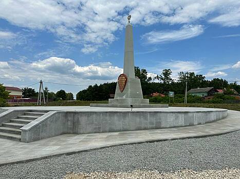 В Калужской области появился памятник «Слава Богу»