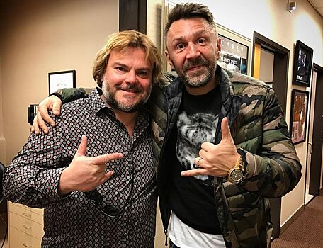Сергей Шнуров подружился со звездой Голливуда