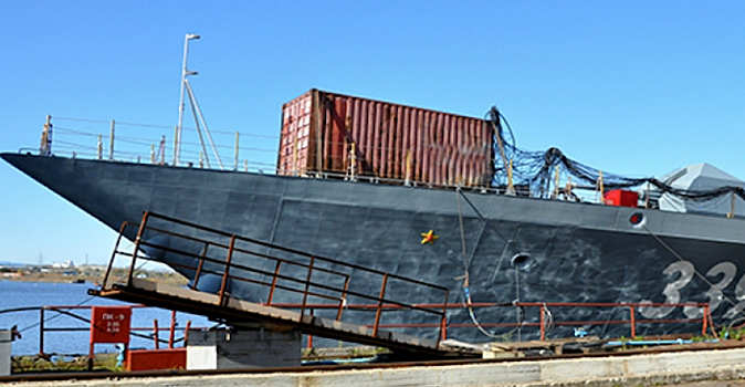Хабаровские корабелы завершают строительство новейшего корвета для ТОФ