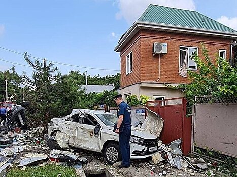 Пять домов повреждены после взрыва газа в гостинице Геленджика