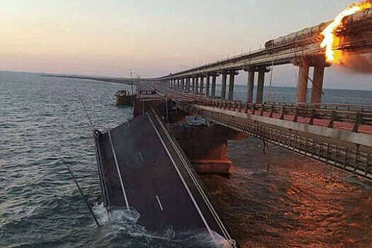 Глава Крыма Аксенов: восстановительные работы на Крымском мосту начнутся 8 октября