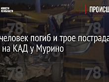 Один человек погиб и трое пострадали в ДТП на КАД у Мурино