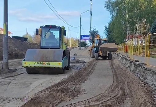 Объездную дорогу вдоль улицы Родионова откроют в ноябре