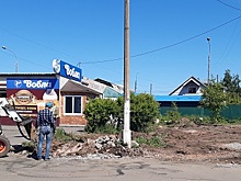 Обустройство нового сквера в Братске идет по графику