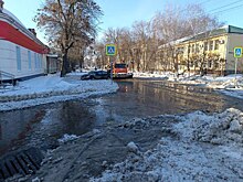 В Таганроге ограничили проход в парк им М. Горького из-за порыва на сетях