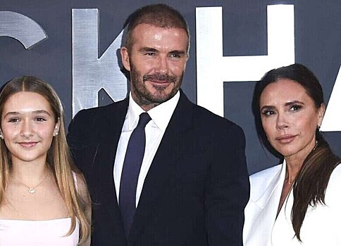 «Выглядит на 25»: выход 14-летней дочери Бекхэмов разнесли в соцсетях