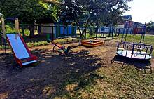 Новые детские площадки появились в Бейсугском поселении в 2022 году