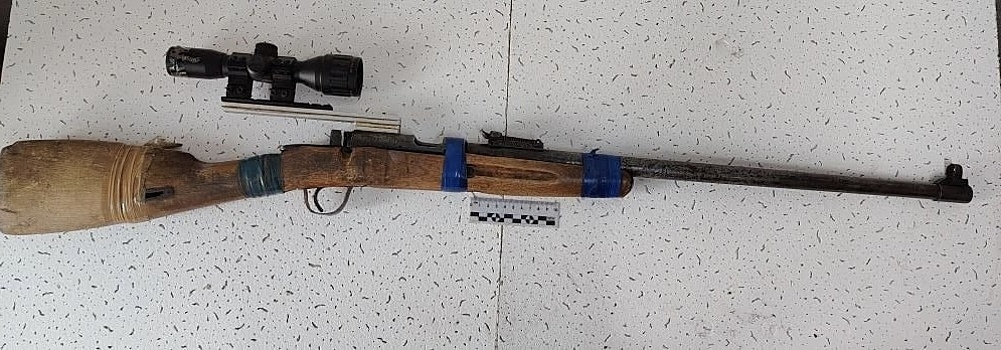 В Асекеевском районе у пенсионера изъяли самодельную винтовку
