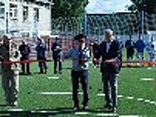 В ИК-5 УФСИН России по г. Санкт-Петербургу и Ленинградской области состоялось торжественное открытие первого в России профессионального футбольного поля