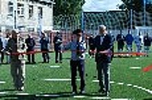 В ИК-5 УФСИН России по г. Санкт-Петербургу и Ленинградской области состоялось торжественное открытие первого в России профессионального футбольного поля