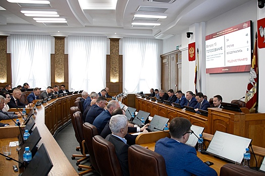 На Южном Урале приняли ряд социально значимых законов