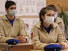 Юнармия и ДОСААФ провели Урок мужества для будущих строителей