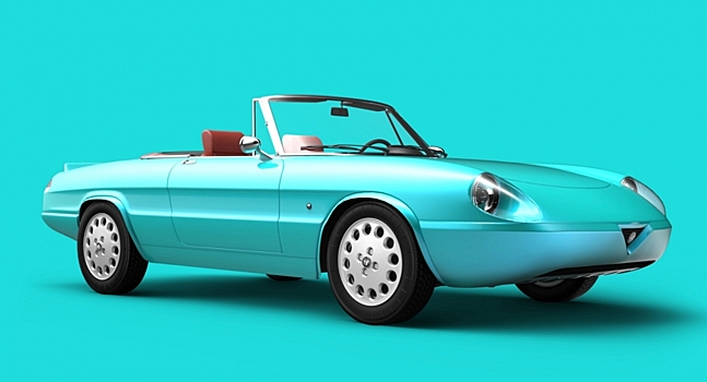 Garage Italia добавила классическому родстеру Alfa Romeo Spider формульную технологию KERS