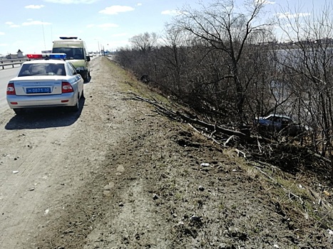 Под Рязанью пьяный водитель на «Ладе» вылетел с дороги