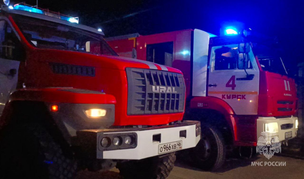 В Курске при пожаре на улице Дейнеки пострадала пенсионерка