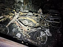 В Воткинске из-за неосторожной сварки сгорел парк техники