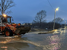 В Долинском районе Сахалина талые воды начали подтапливать село