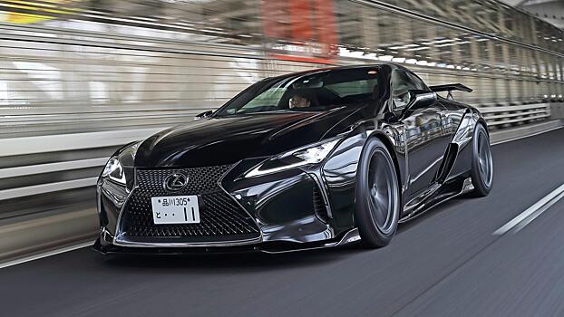 Японцы сделали очень широкий Lexus LC
