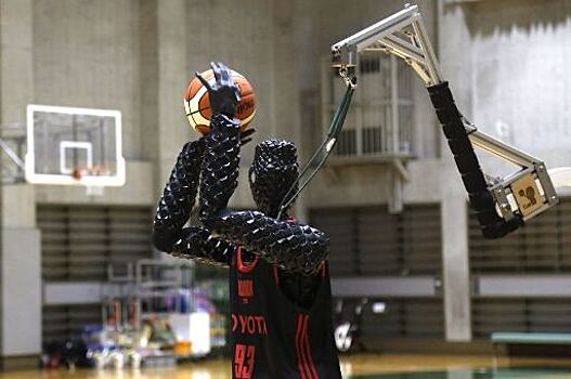 Toyota создала робота для игры в баскетбол