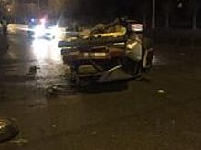 Под Волгоградом перевернулась «Лада Приора», пострадали 2 человека