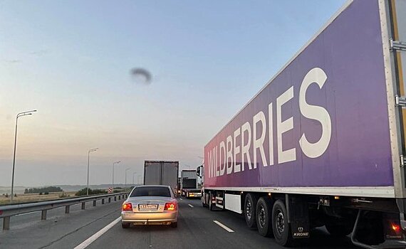 Из-за аварии в Казани на М-7 образовалась пробка