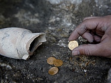 В Израиле обнаружили крупнейший клад византийского периода