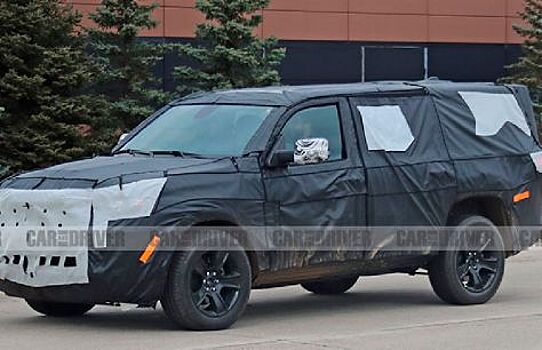 Jeep Grand Wagoneer будет полноразмерным внедорожником