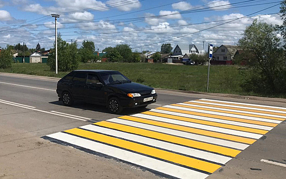 На загруженных рязанских дорогах нанесут термопластиковую разметку