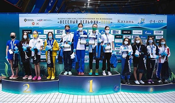 Волгоградские пловцы победили на турнире «Веселый дельфин» 