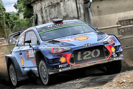 WRC: Первый победный дубль Hyundai в сезоне