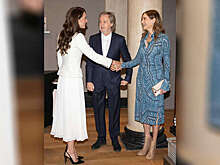 Принцесса Уэльская посетила открытие Национальной портретной галереи после ремонта