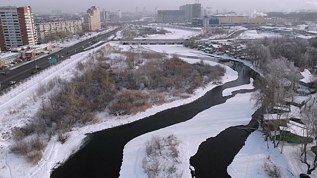 В Челябинске снова зафиксированы сбросы канализационных вод в реку Миасс