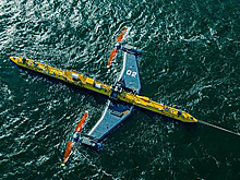 В Европе заработала мощнейшая плавучая турбина