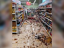 Россиянка устроила погром в супермаркете