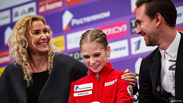 Александра Трусова: «С днем рождения, Этери Тутберидзе 😊✨»