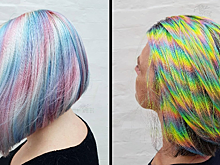 Парень «поймал» радугу и сделал ее своим инструментом: необычные работы талантливого стилиста