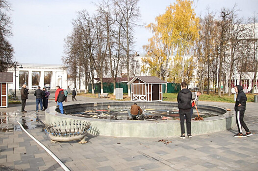Фонтан в Центральном парке Дзержинска украсят световой иллюминацией