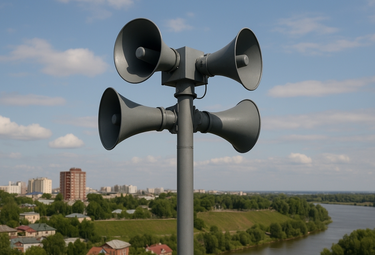 В Омске проверят и отремонтируют электросирены для оповещения жителей