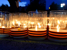 В столице Индии состоялась акция «Свеча памяти»