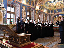 Храм Успения Пресвятой Богородицы в Щаповском принял у себя активистов объединения «Казачья застава»