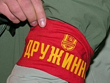 В Харпе добровольцы отрабатывали приемы тушения пожаров в лесах и домах