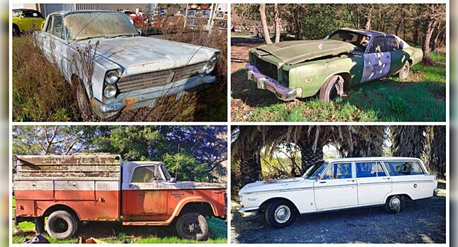 На аукционе продадут найденную коллекцию из старых версий Dodge и Mercury
