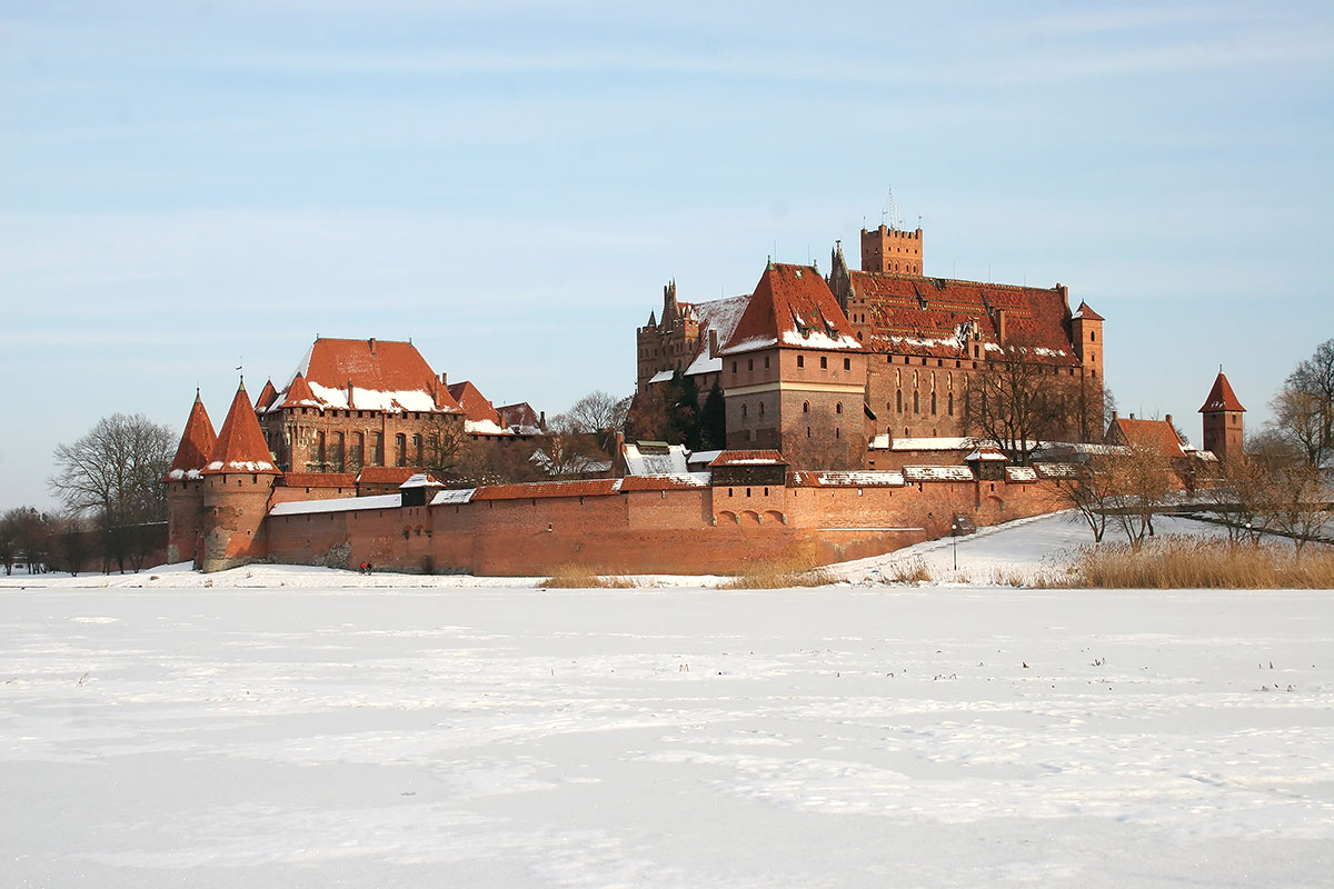 Замок, Мальборк, Польша, Европа