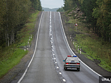 Возле Березовского машина улетела в кювет