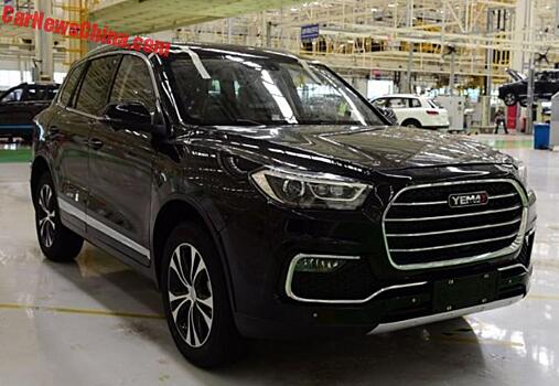 Самый большой внедорожник Yema готовится к премьере