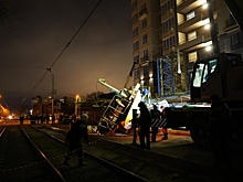 В Волгограде два человека пострадали в результате падения башенного крана