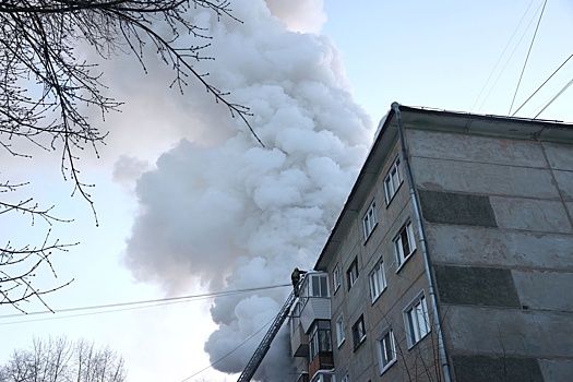 В Новосибирске при взрыве газа разрушилось около 30 квартир
