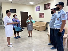 Тамбовские сотрудники ГИБДД помогли роженице оперативно добраться в Перинатальный центр