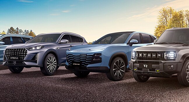 Jetour по итогам продаж в апреле занял 8 место среди всех брендов на российском рынке